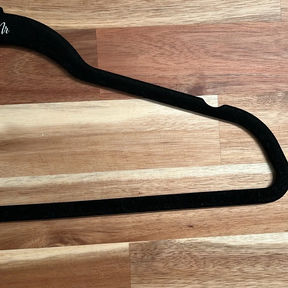 Set of 11 “Mr” Velvet No Slip Hangers